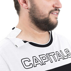 Washington Capitals G-III Sports by Carl Banks Adaptive Wear Outlast Durene Long-Sleeve T-Shirt - Black | NHL Lifestyle
