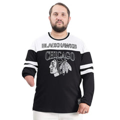 Chicago Blackhawks G-III Sports by Carl Banks Adaptive Wear Outlast Durene Long-Sleeve T-Shirt - Black | NHL sale