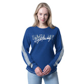 Tampa Bay Lightning G-III 4Her by Carl Banks Women's Advantage Thermal Long-Sleeve Tri-Blend T-Shirt - Blue | NHL online
