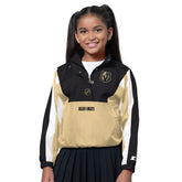 Vegas Golden Knights Starter Girls Key Player Half Zip Jacket - Black/Gold | NHL near me