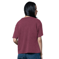 Colorado Avalanche Starter Women's Oversized Hall of Fame T-Shirt - Heather Burgundy | NHL near me