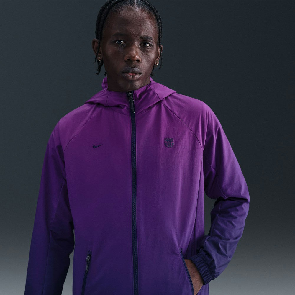 Nike - Barcelona AWF Woven Full-Zip Jacket - Purple