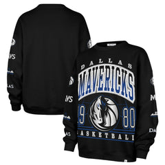 47 brand Dallas Mavericks '47 Women's 2025/26 City Edition Go Big Oversized Sweatshirt Black