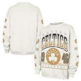 47 brand Boston Celtics '47 Women's 2025/26 City Edition Go Big Oversized Sweatshirt Natural