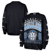 47 brand Memphis Grizzlies '47 Women's 2025/26 City Edition Go Big Oversized Sweatshirt Navy