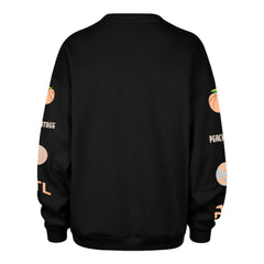 47 brand Atlanta Hawks '47 Women's 2025/26 City Edition Go Big Oversized Sweatshirt Black