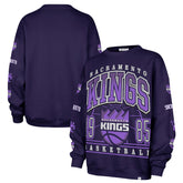 47 brand Sacramento Kings '47 Women's 2025/26 City Edition Go Big Oversized Sweatshirt Purple