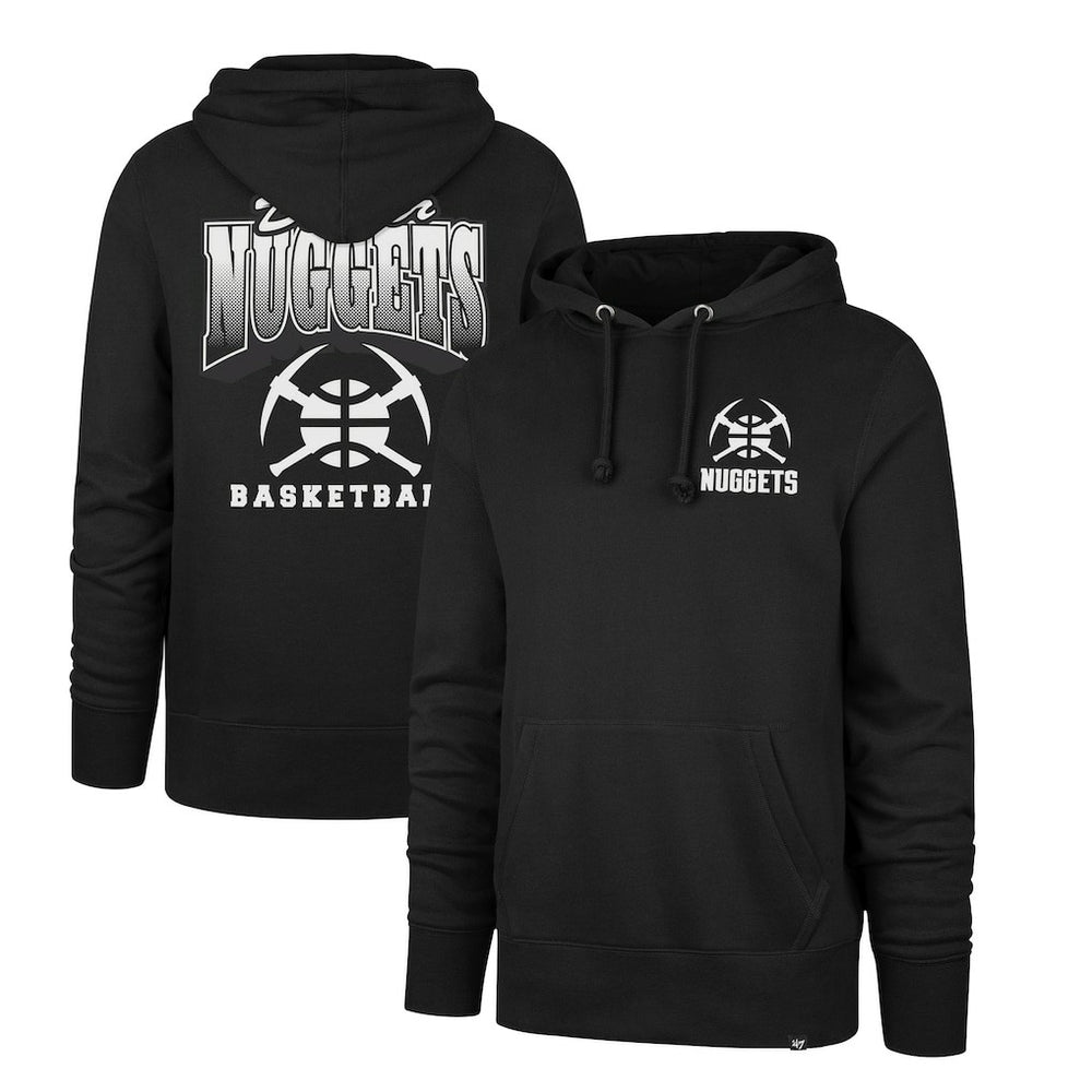 47 brand Denver Nuggets '47 2025/26 City Edition Jab Step Headline Hoodie Black