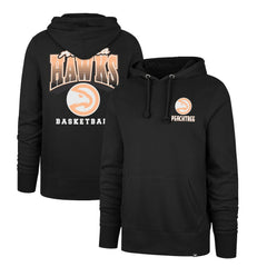 47 brand Atlanta Hawks '47 2025/26 City Edition Jab Step Headline Hoodie Black