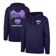 47 brand Sacramento Kings '47 2025/26 City Edition Jab Step Headline Hoodie Purple
