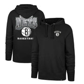 47 brand Brooklyn Nets '47 2025/26 City Edition Jab Step Headline Hoodie Black