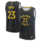 Fanatics Draymond Green Golden State Warriors Fast Break Replica Player Jersey Statement Editi- Black