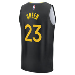 Fanatics Draymond Green Golden State Warriors Fast Break Replica Player Jersey Statement Editi- Black