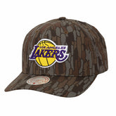 Mitchell & Ness Los Angeles Lakers Hidden Pro-Crown Adjustable Hat Camo