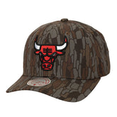 Mitchell & Ness Chicago Bulls Hidden Pro-Crown Adjustable Hat Camo