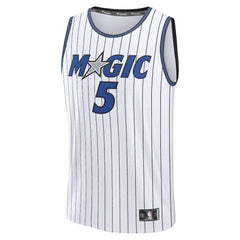 Fanatics Paolo Banchero Orlando Magic Youth Fast Break Replica Player Jersey Association Edition White