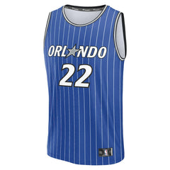 Fanatics Franz Wagner Orlando Magic Youth Fast Break Replica Player Jersey Icon Edition Blue