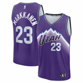 Fanatics Lauri Markkanen Utah Jazz Fast Break Replica Jersey Icon Edition Purple