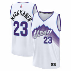 Fanatics Lauri Markkanen Utah Jazz Fast Break Replica Jersey Association Edition White