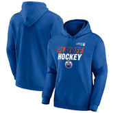 Edmonton Oilers Fanatics 2025 Stanley Cup Playoffs Breakout Fleece Pullover Hoodie - Royal | Fanatics on sale