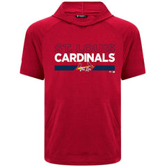 St. Louis Cardinals Levelwear City Connect Phase No Hitter Short Sleeve Pullover Hoodie Discount
