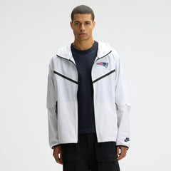 New England Patriots 2025 Rivalries Collection Tech Raglan Full-Zip Jacket - White - Nike