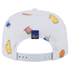 New Era Golden State Warriors Team Cheer Rope 19TWENTY Adjustable Hat White