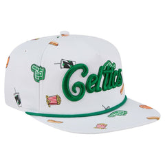New Era Boston Celtics Team Cheer Rope 19TWENTY Adjustable Hat White