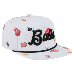 New Era Chicago Bulls Team Cheer Rope 19TWENTY Adjustable Hat White
