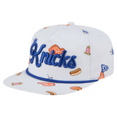 New Era New York Knicks Team Cheer Rope 19TWENTY Adjustable Hat White