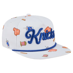 New Era New York Knicks Team Cheer Rope 19TWENTY Adjustable Hat White