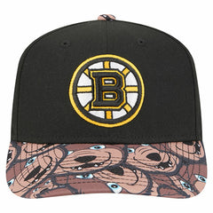 Boston Bruins New Era Mascot Visor 9SEVENTY Adjustable Hat - Black | New Era Clearance