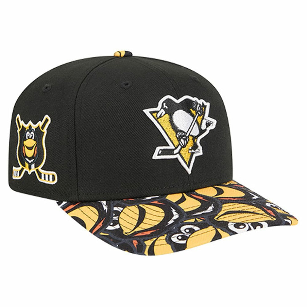Pittsburgh Penguins New Era Mascot Visor 9SEVENTY Adjustable Hat - Black | New Era sale