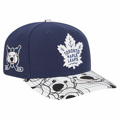 Toronto Maple Leafs New Era Mascot Visor 9SEVENTY Adjustable Hat - Blue | New Era sale