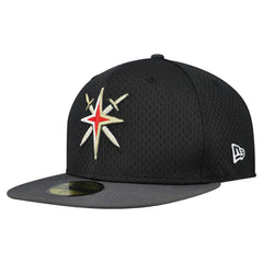 Vegas Golden Knights New Era Mesh Crown Two-Tone 59FIFTY Fitted Hat - Black/Gray | New Era near me
