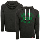Boston Celtics Sportiqe Unisex Olsen Tri-Blend Pullover Hoodie Black