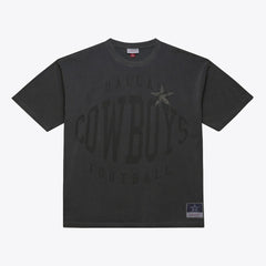 Dallas Cowboys Downtown Collection Premium T-Shirt - Black - Mitchell & Ness