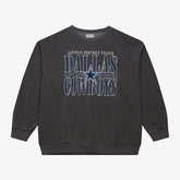 Dallas Cowboys Downtown Collection Fleece Sweatshirt - Black - Mitchell & Ness