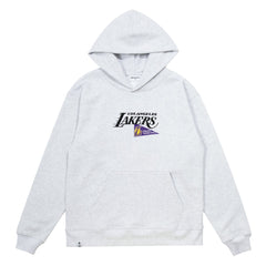 Enjoy Basketball x Los Angeles Lakers Unisex Hoop Enthusiast Capsule Collection Pullover Hoodie - Heather Gray