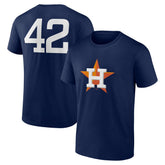 Houston Astros Jackie Robinson Day Name & Number T-Shirt Sale