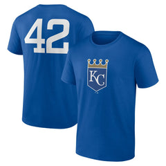 Kansas City Royals Jackie Robinson Day Name & Number T-Shirt Sale