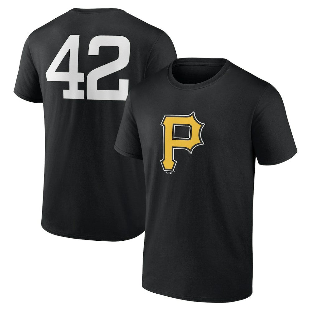 Pittsburgh Pirates Jackie Robinson Day Name & Number T-Shirt Discount