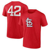 St. Louis Cardinals Jackie Robinson Day Name & Number T-Shirt Online
