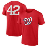 Washington Nationals Jackie Robinson Day Name & Number T-Shirt Online