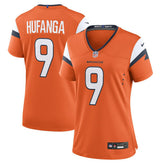 Talanoa Hufanga Denver Broncos Women's Team Game Jersey - Orange - Nike