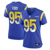 Poona Ford Los Angeles Rams Women's Team Game Jersey - Royal - Nike
