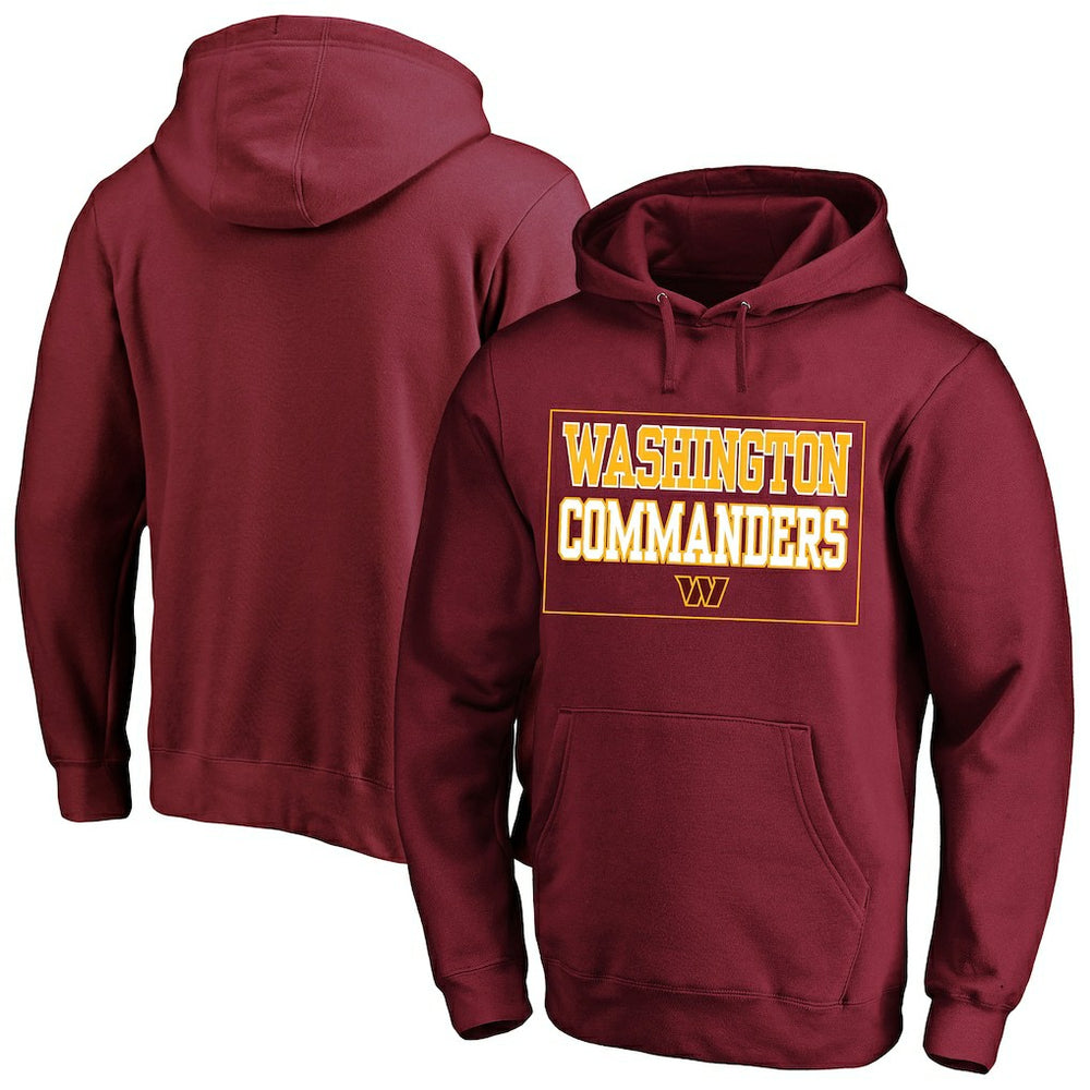 Washington Commanders Big & Tall Fleece Hoodie - Maroon - Fanatics