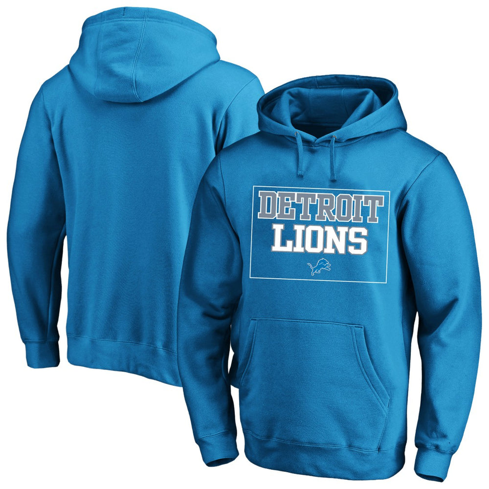 Detroit Lions Big & Tall Fleece Hoodie - Blue - Fanatics