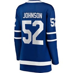 Reese Johnson Toronto Maple Leafs Fanatics Women's Home Breakaway Player Jersey - Blue | Fanatics on sale