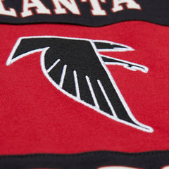 Atlanta Falcons Retro Colorblock Tank Top - Black - Mitchell & Ness